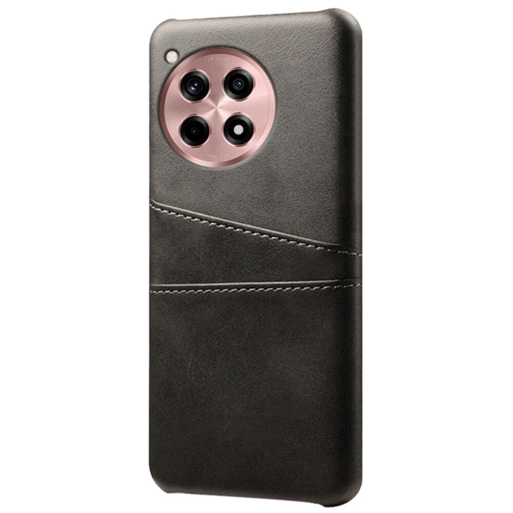  OnePlus 12R Smart cover med 2 kortholdere, Sort