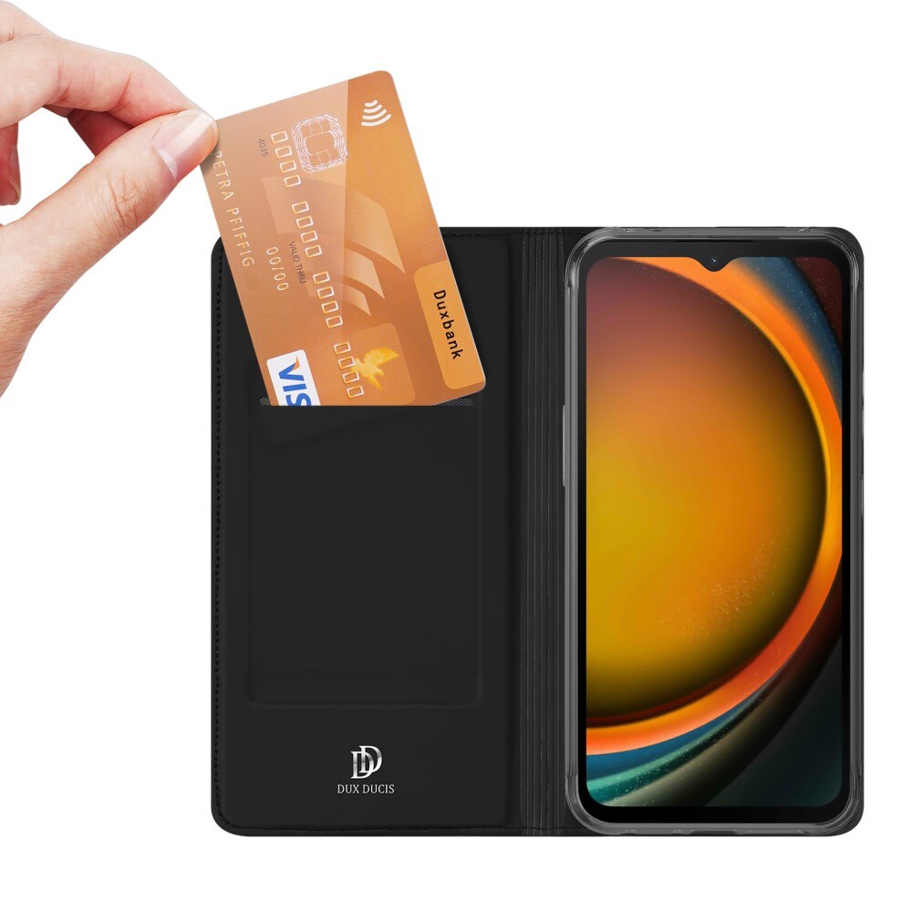Samsung Galaxy Xcover 7 Slankt mobiletui, Sort