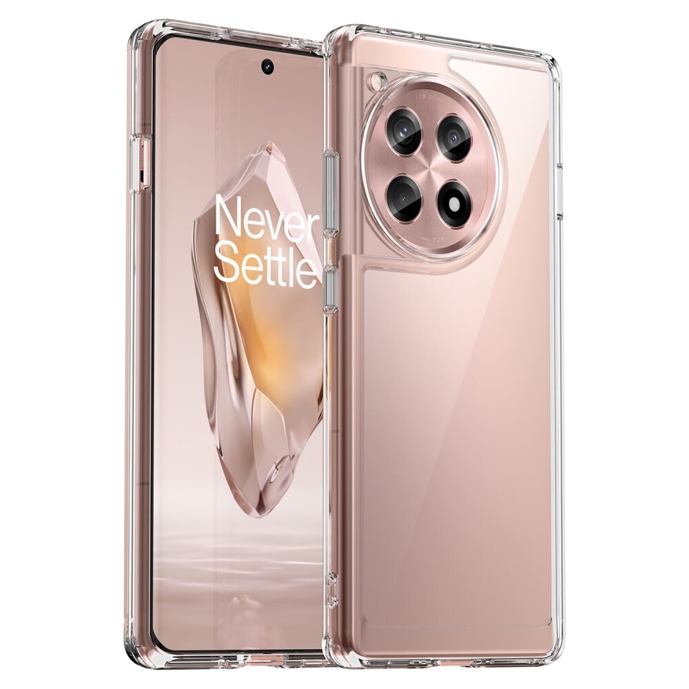  OnePlus 12R Crystal Hybrid-cover, Gennemsigtig
