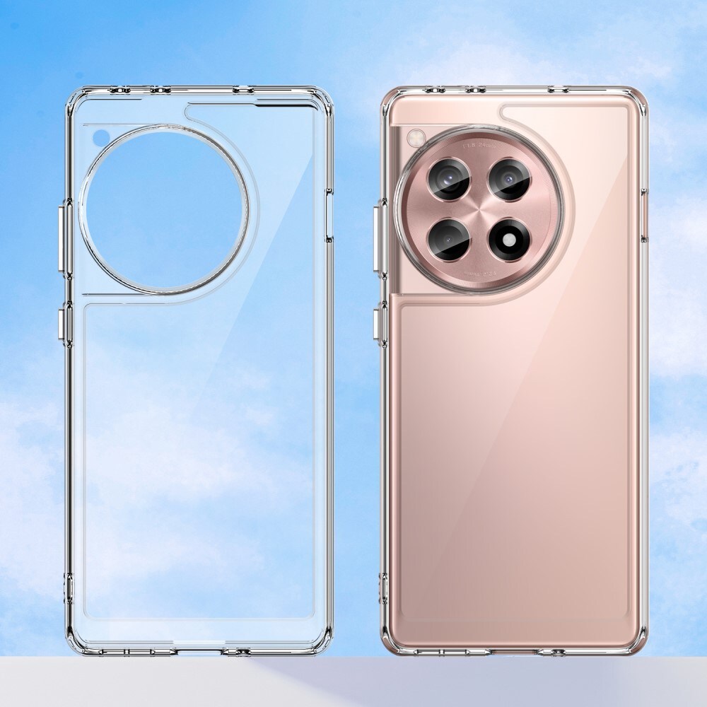  OnePlus 12R Crystal Hybrid-cover, Gennemsigtig