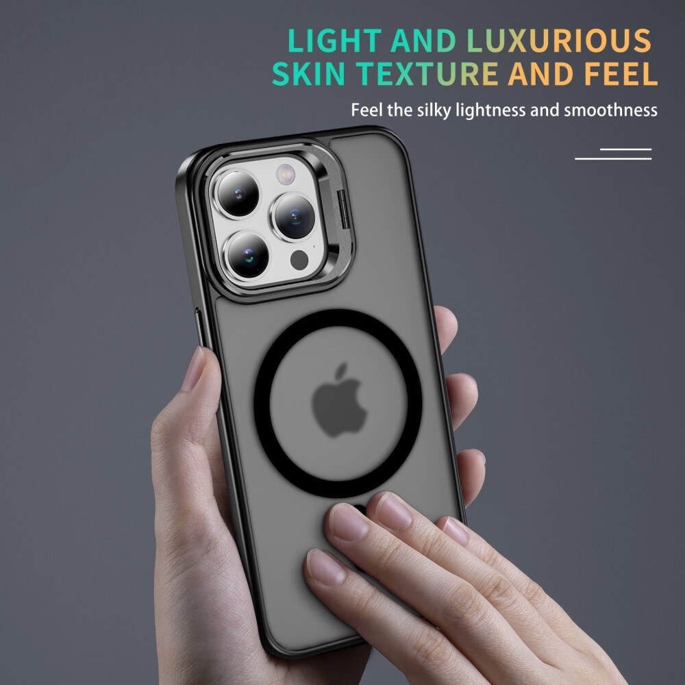 iPhone 14 Pro Hybridcover med MagSafe og kickstand, Sort