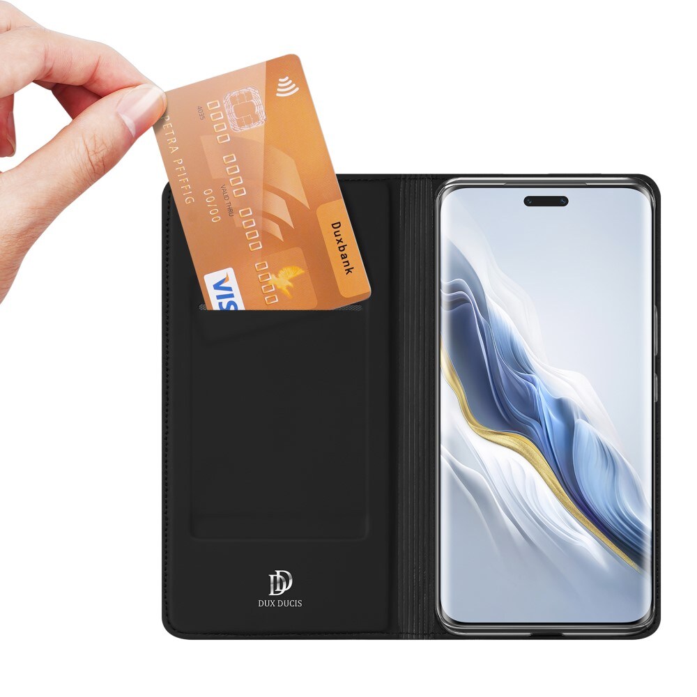 Honor Magic6 Pro Slankt mobiletui, Sort