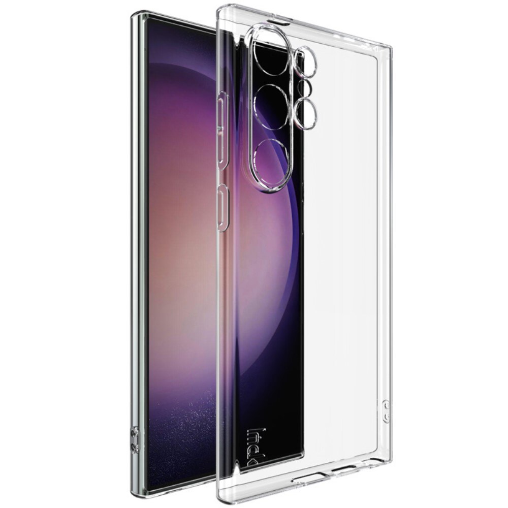 Samsung Galaxy S24 Ultra Cover i TPU, Gennemsigtig