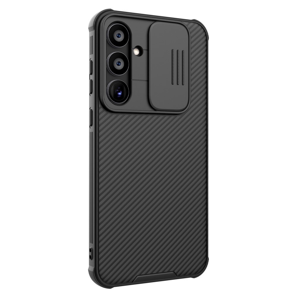 Samsung Galaxy A55 Cover med kamerabeskyttelse - CamShield, Sort