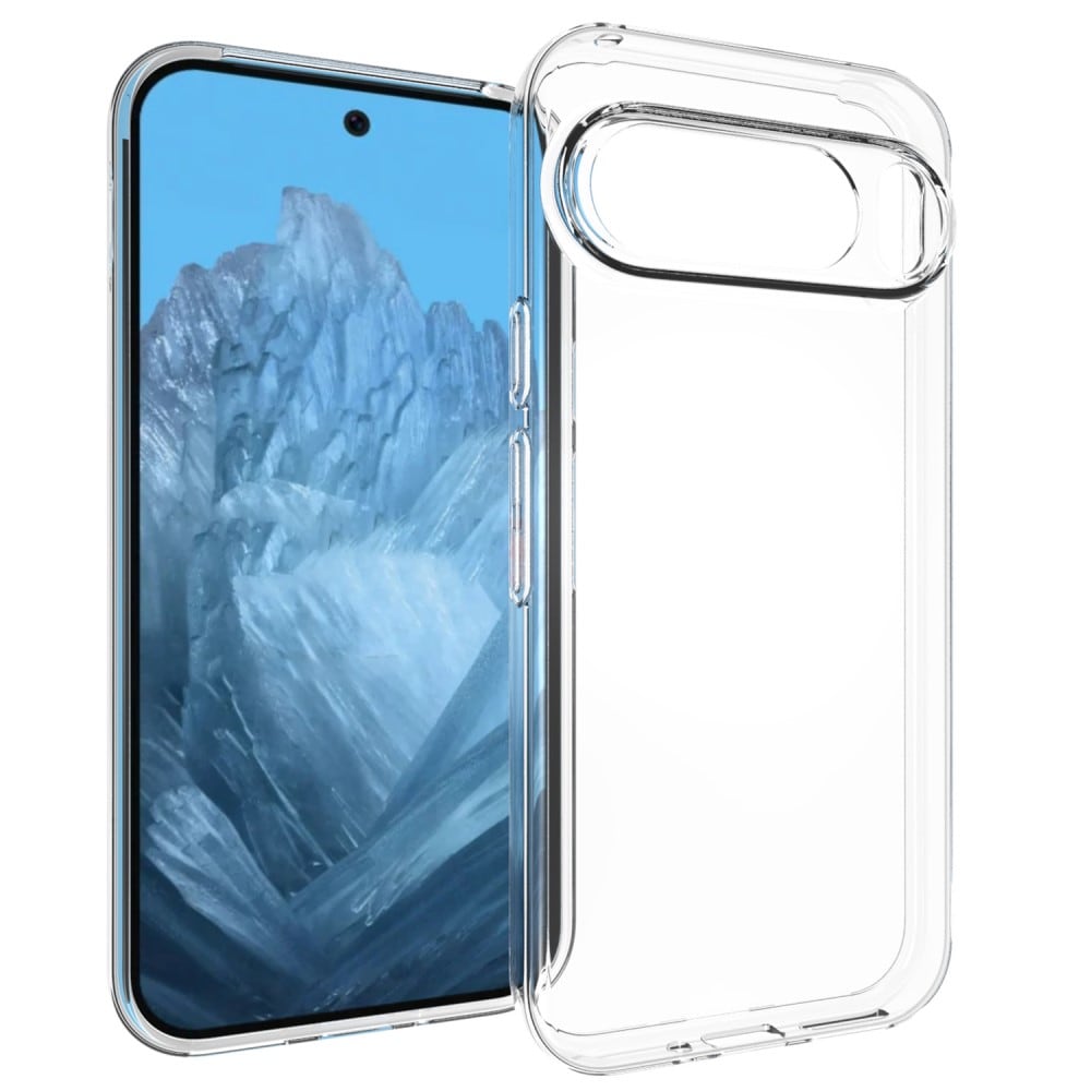 Google Pixel 9 Pro Tyndt TPU-cover, Gennemsigtig