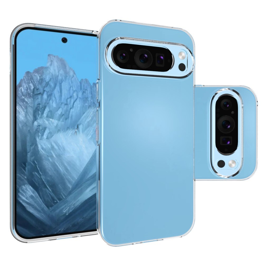 Google Pixel 9 Pro Tyndt TPU-cover, Gennemsigtig