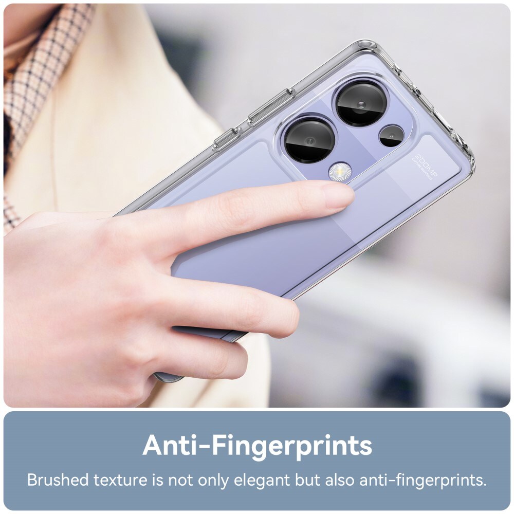 Xiaomi Redmi Note 13 Pro 4G Crystal Hybrid-cover, Gennemsigtig