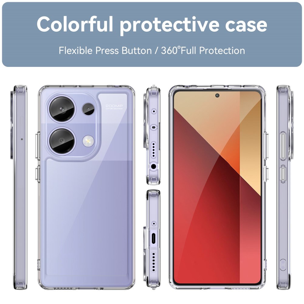 Xiaomi Redmi Note 13 Pro 4G Crystal Hybrid-cover, Gennemsigtig