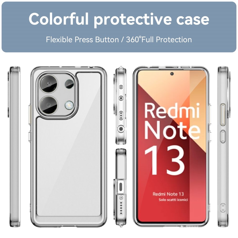 Xiaomi Redmi Note 13 4G Crystal Hybrid-cover, Gennemsigtig