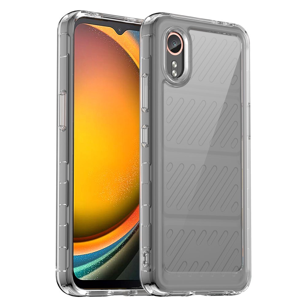 Samsung Galaxy Xcover 7 Crystal Hybrid-cover, Gennemsigtig