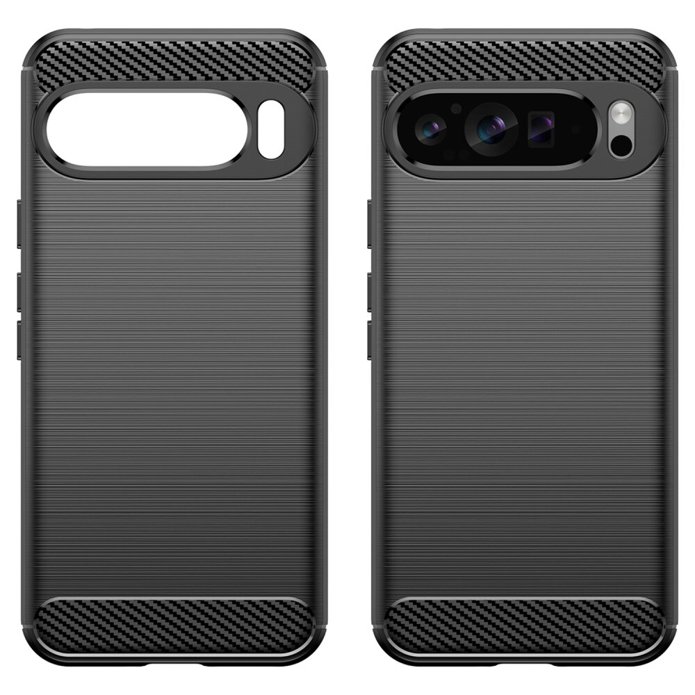 Google Pixel 10 Pro XL TPU-cover Brushed, Sort