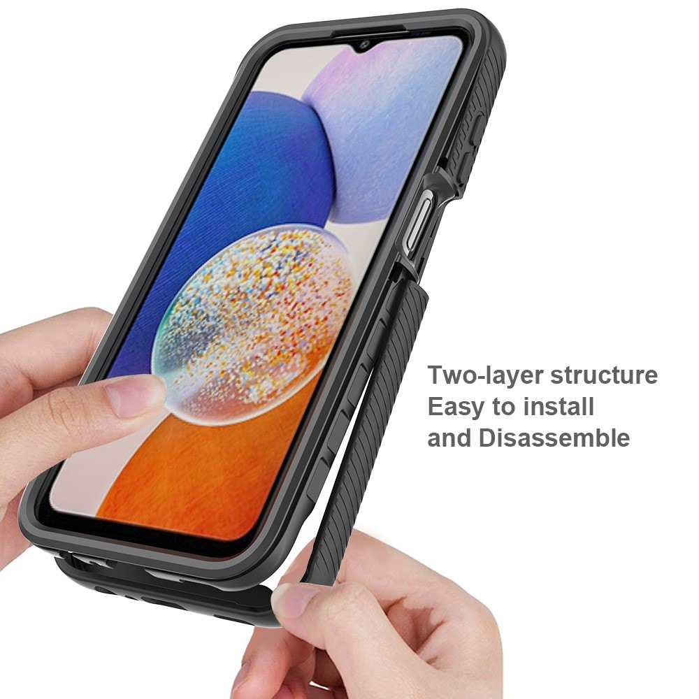 Samsung Galaxy A25 Mobilcover Full Protection, Sort