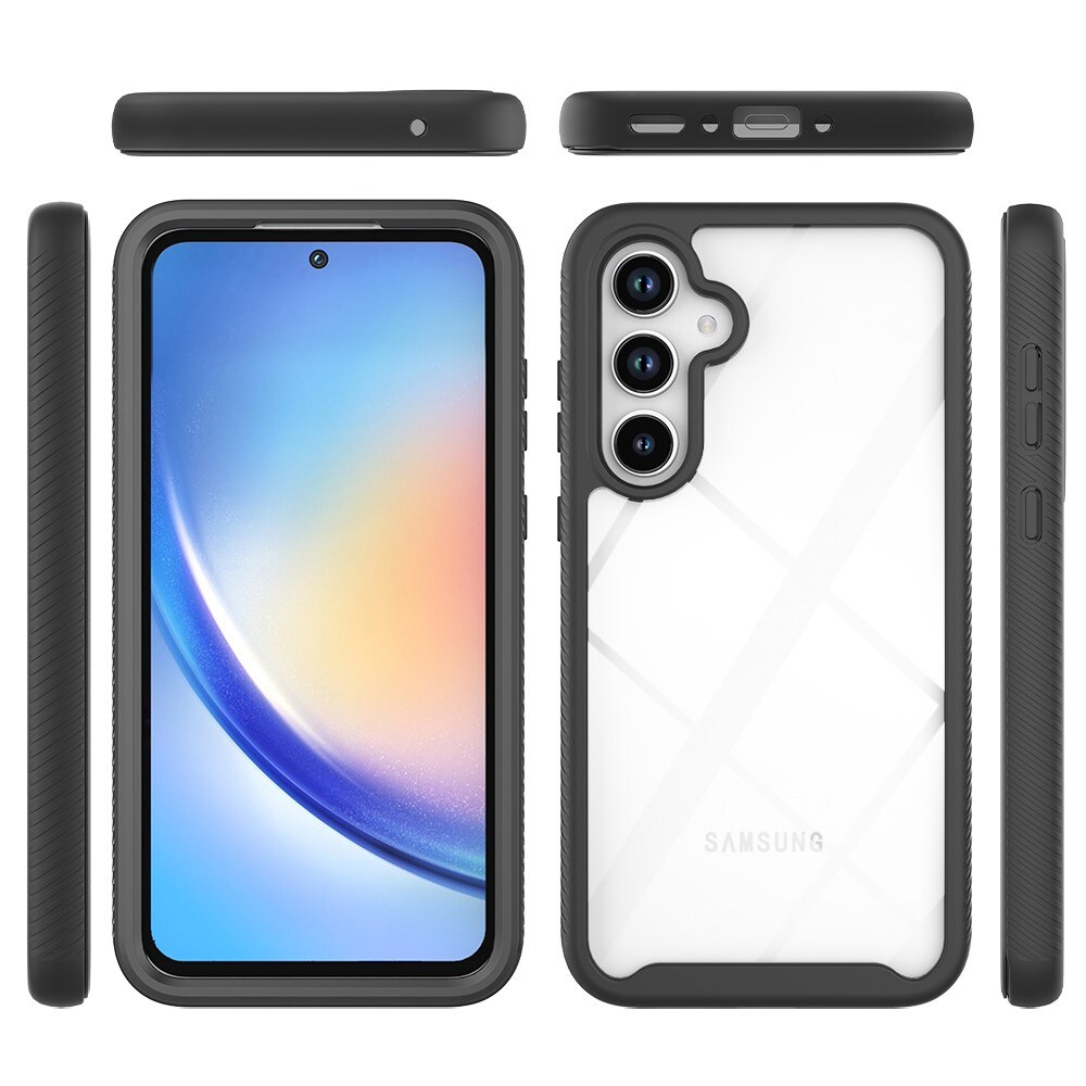 Samsung Galaxy A55 Mobilcover Full Protection, Sort