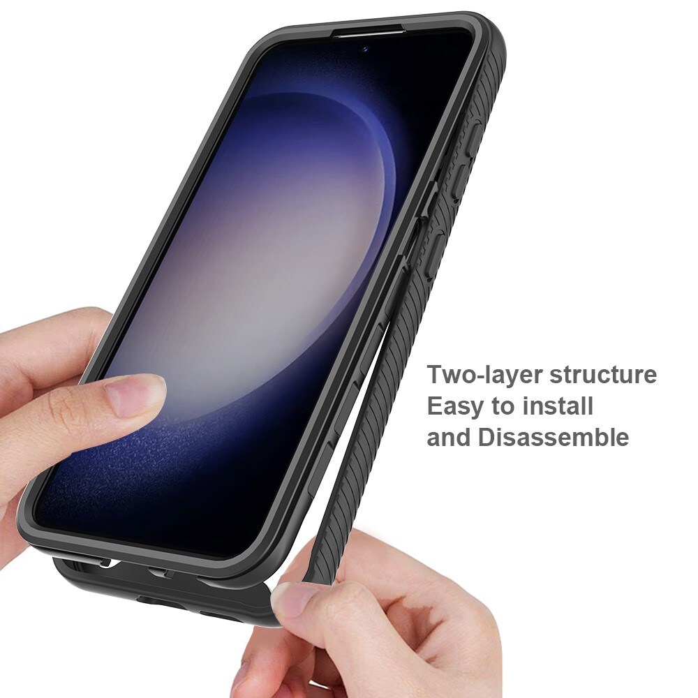 Samsung Galaxy A55 Mobilcover Full Protection, Sort