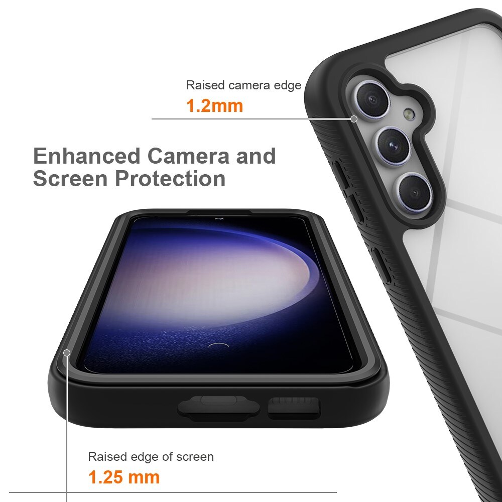 Samsung Galaxy A55 Mobilcover Full Protection, Sort