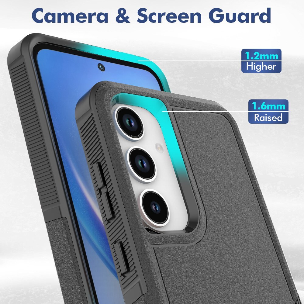 Samsung Galaxy A55 Hybridcover Off-road, Sort