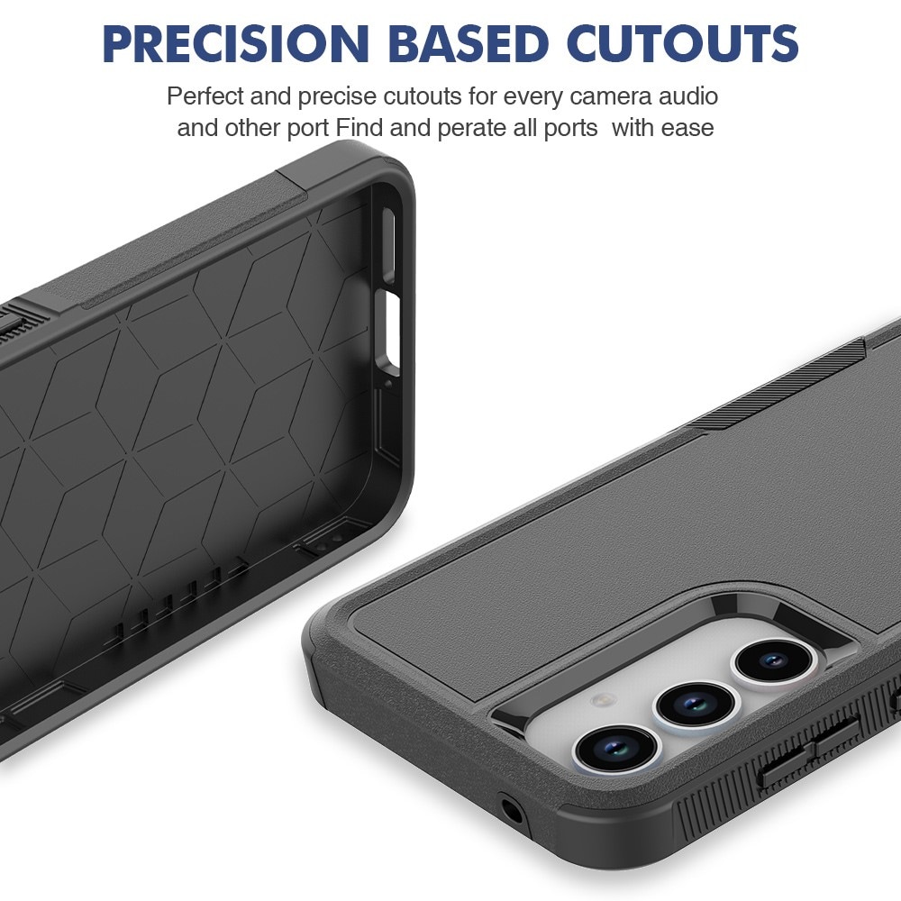 Samsung Galaxy A55 Hybridcover Off-road, Sort