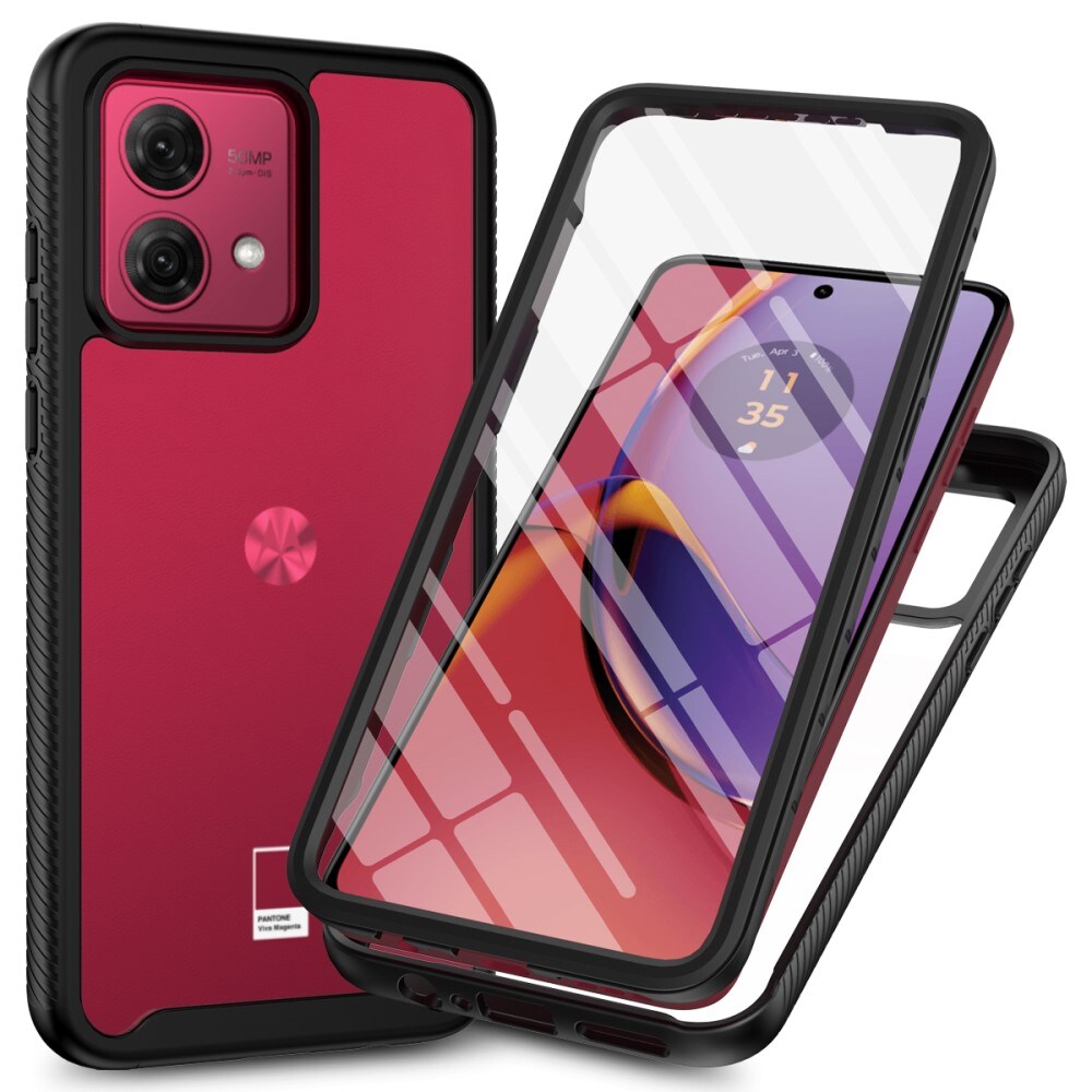 Motorola Moto G84 Mobilcover Full Protection, Sort