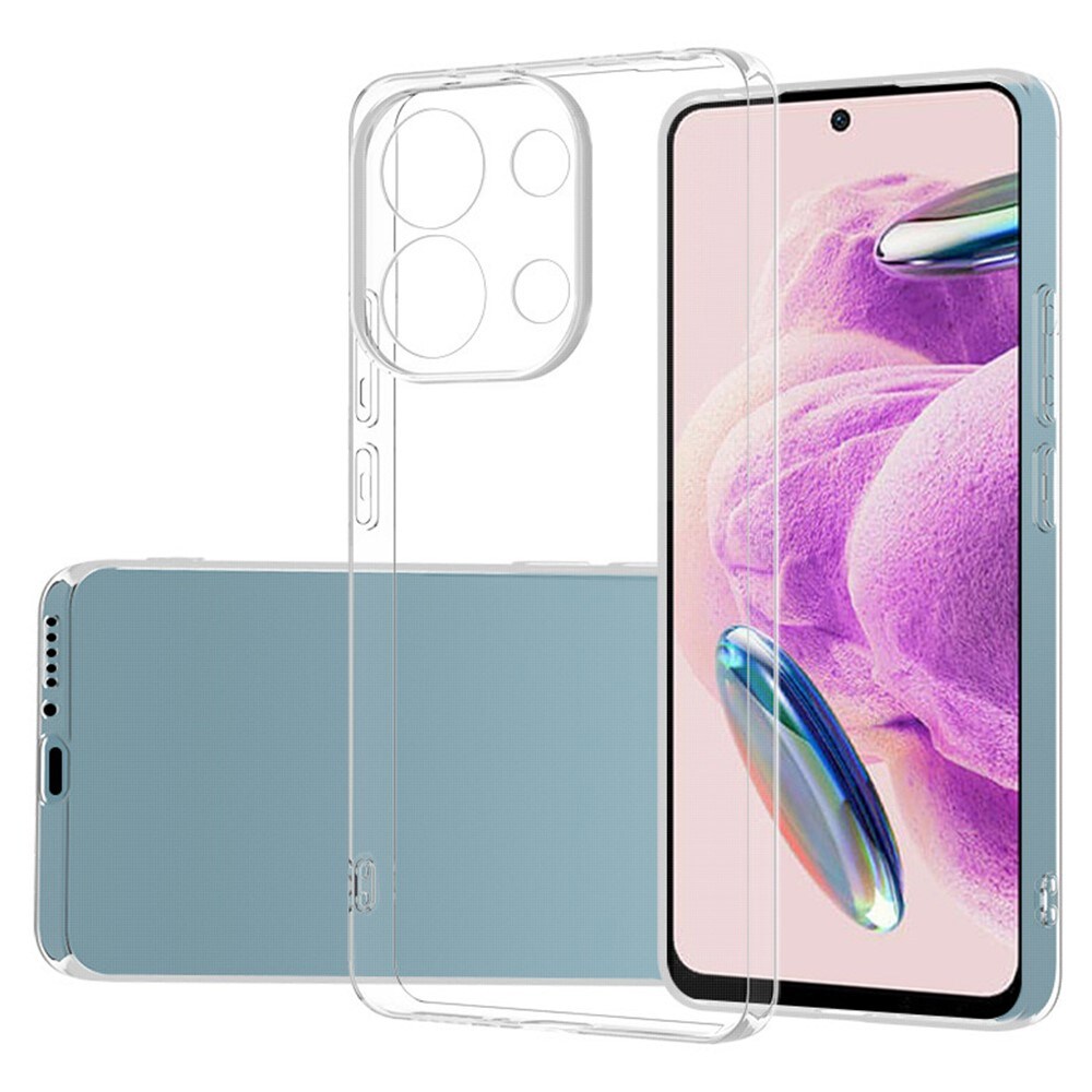 Xiaomi Redmi Note 13 Pro 4G Tyndt TPU-cover, Gennemsigtig