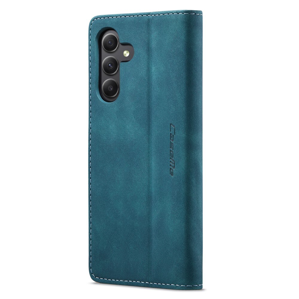 Samsung Galaxy A15 Slankt pungetui, Blå