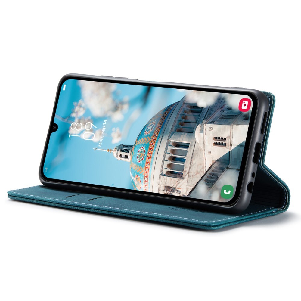 Samsung Galaxy A15 Slankt pungetui, Blå