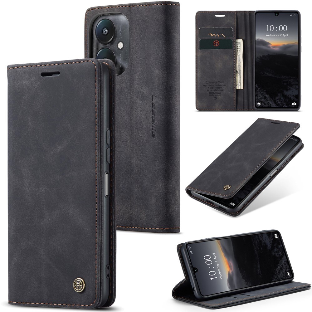 Xiaomi Redmi 13C Slankt pungetui, Sort