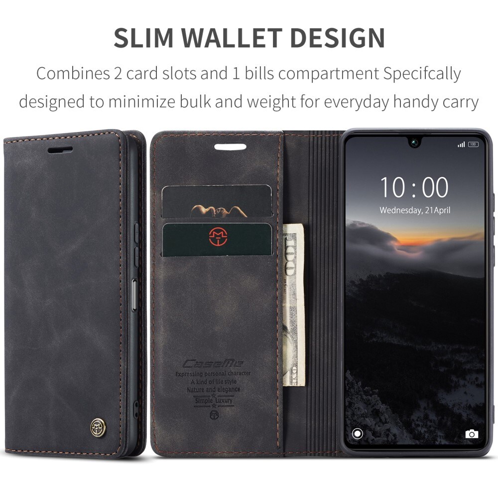 Xiaomi Redmi 13C Slankt pungetui, Sort
