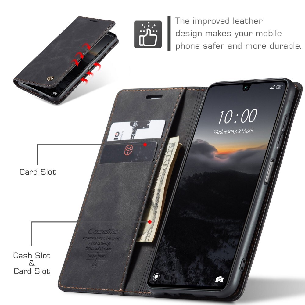 Xiaomi Redmi 13C Slankt pungetui, Sort