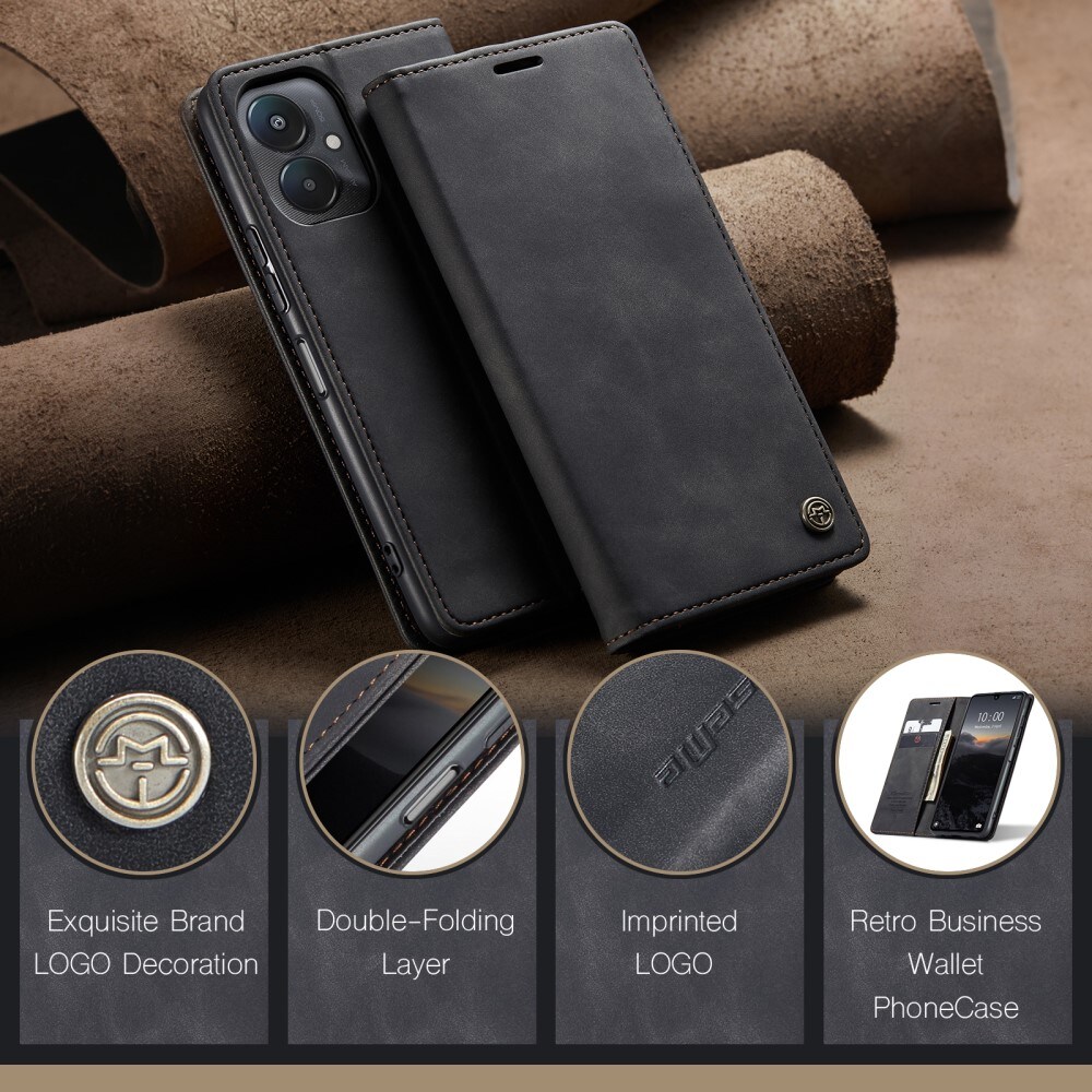 Xiaomi Redmi 13C Slankt pungetui, Sort