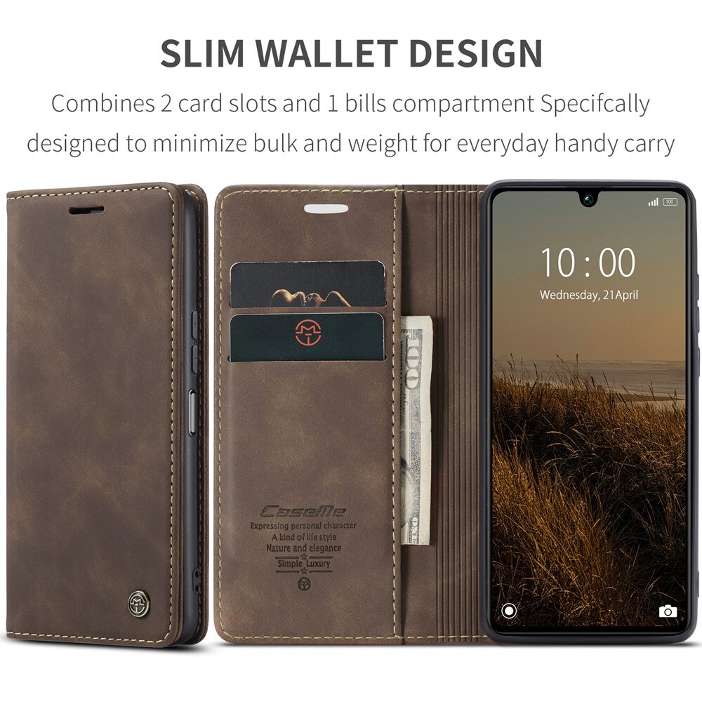 Xiaomi Redmi 13C Slankt pungetui, Brun