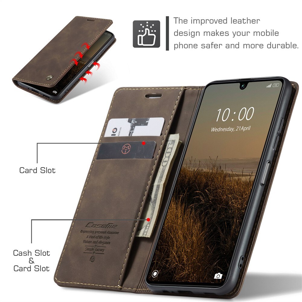 Xiaomi Redmi 13C Slankt pungetui, Brun