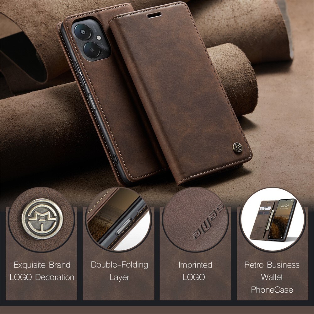 Xiaomi Redmi 13C Slankt pungetui, Brun