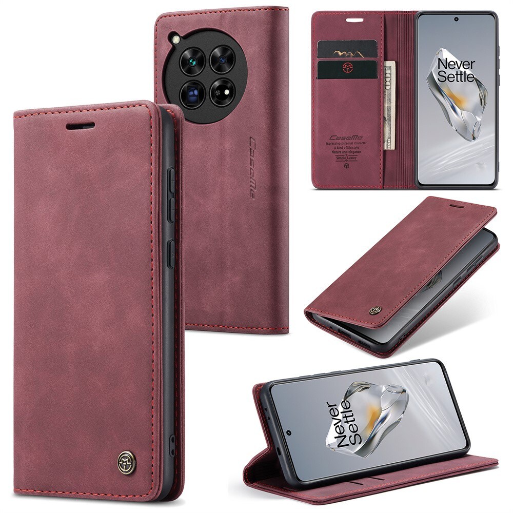  OnePlus 12 Slankt pungetui, Rød