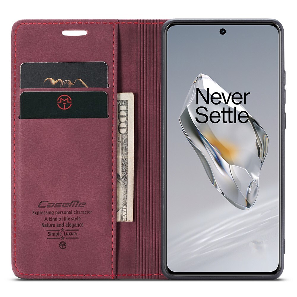  OnePlus 12 Slankt pungetui, Rød
