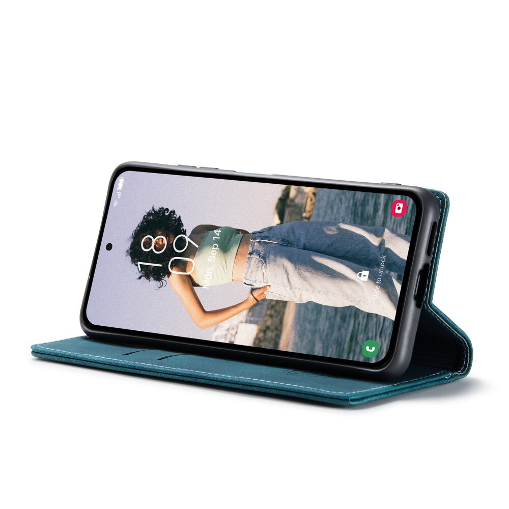Samsung Galaxy A55 Slankt pungetui, Blå