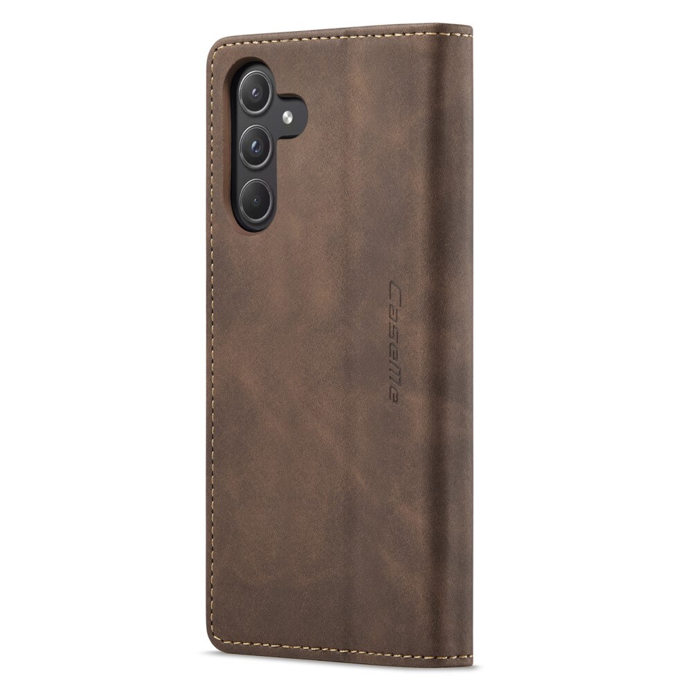 Samsung Galaxy A55 Slankt pungetui, Brun
