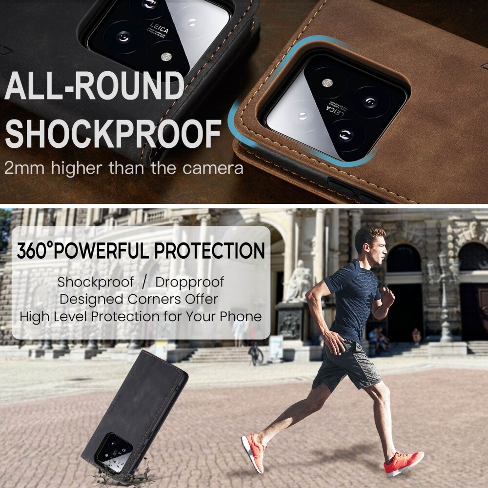Xiaomi 14 Slankt pungetui, Sort