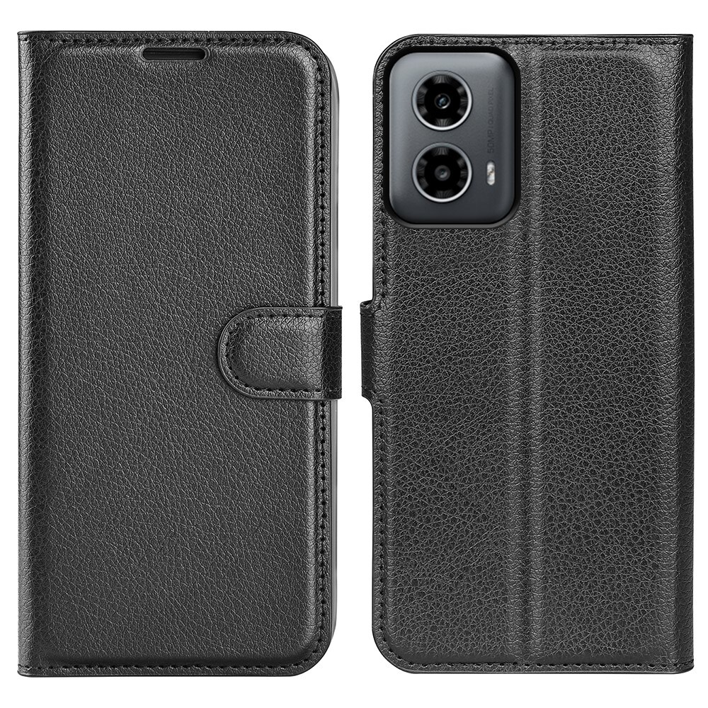 Motorola Moto G34 Enkelt mobiletui, Sort