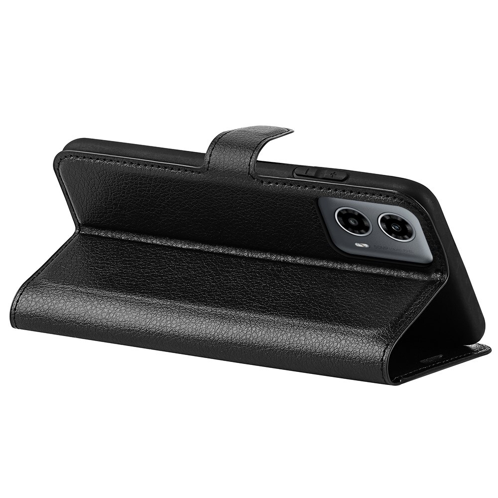 Motorola Moto G34 Enkelt mobiletui, Sort