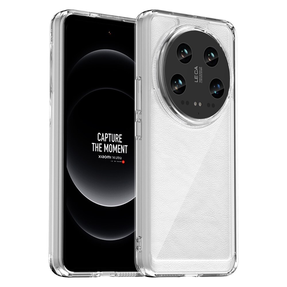 Xiaomi 14 Ultra Crystal Hybrid-cover, Gennemsigtig