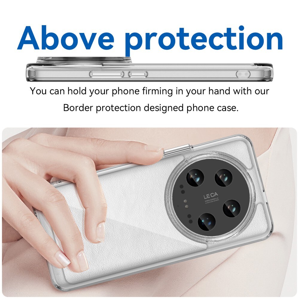 Xiaomi 14 Ultra Crystal Hybrid-cover, Gennemsigtig