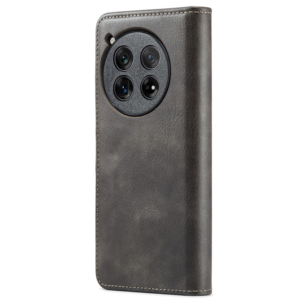  OnePlus 12 Pungetui med aftageligt cover, Brown