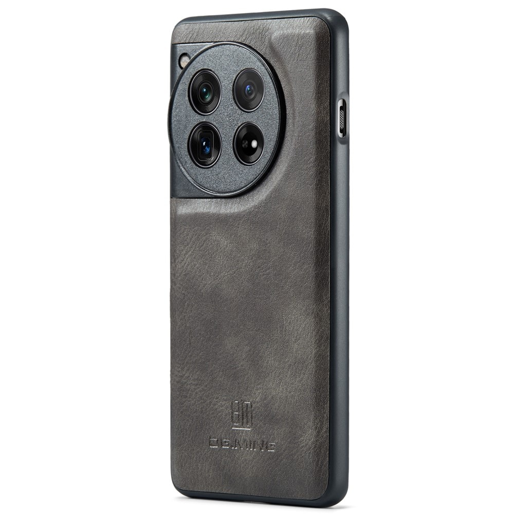  OnePlus 12 Pungetui med aftageligt cover, Brown