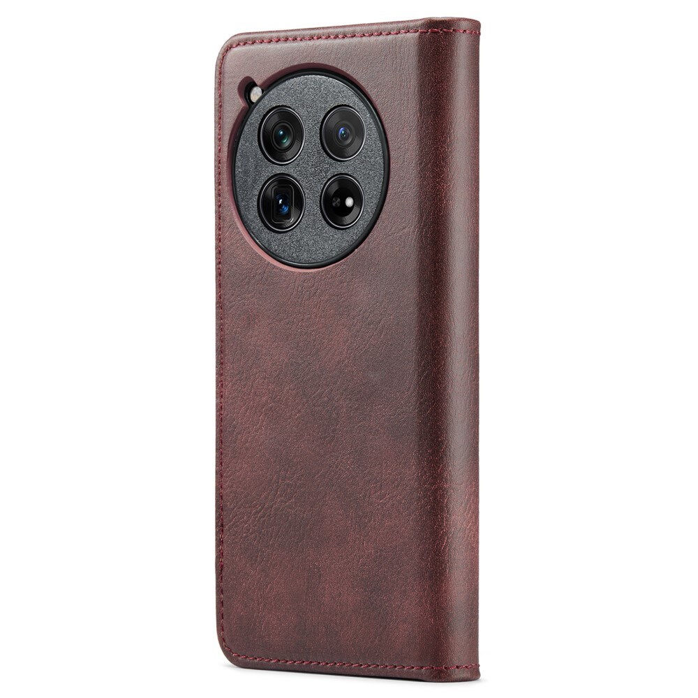  OnePlus 12 Pungetui med aftageligt cover, Red