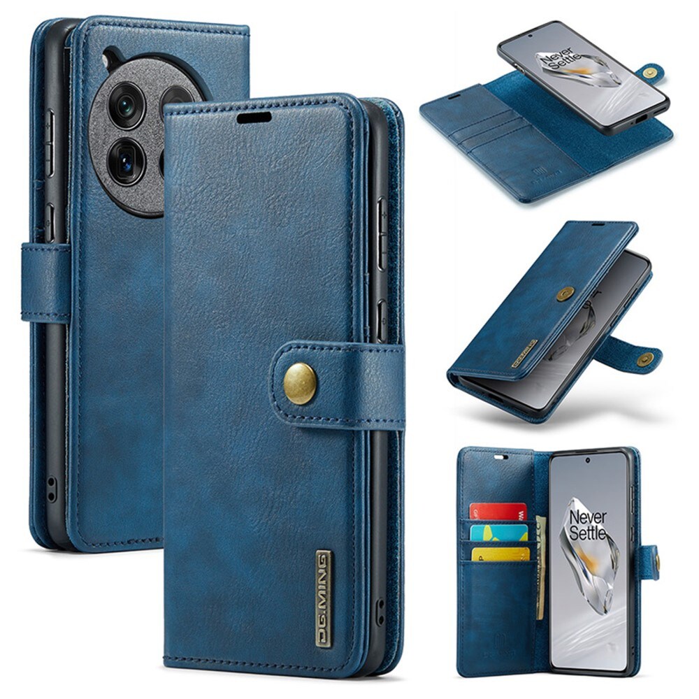 OnePlus 12 Pungetui med aftageligt cover, Blue