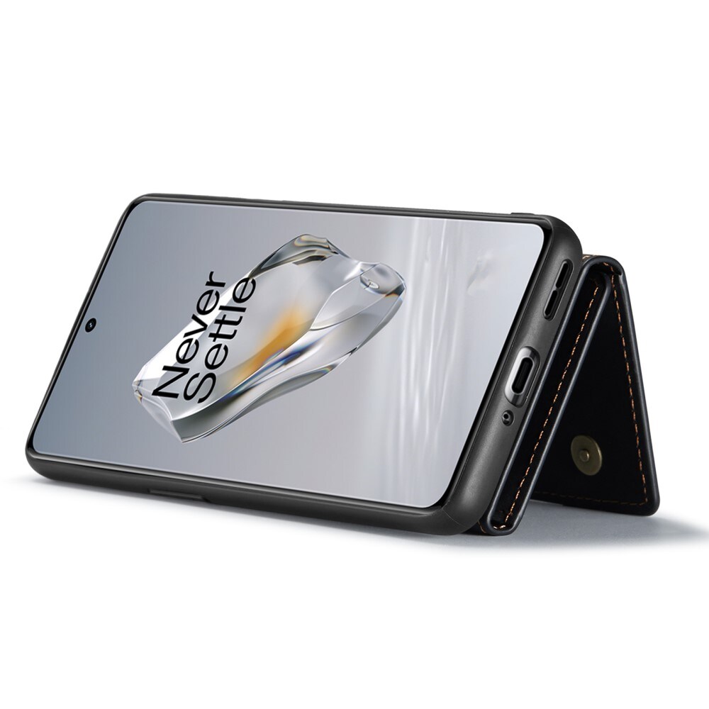  OnePlus 12 Cover med aftagelig pung, Sort