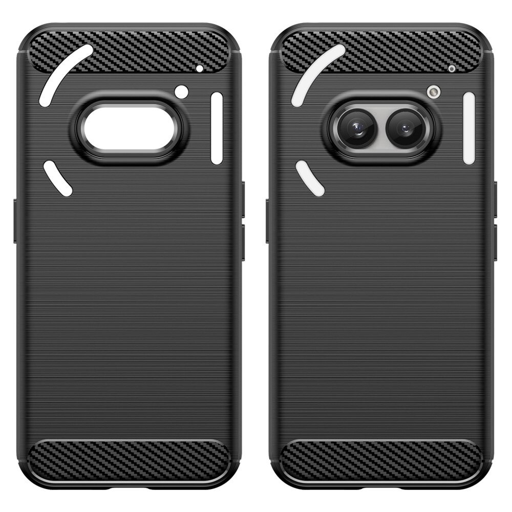 Nothing Phone 2a TPU-cover Brushed, Sort