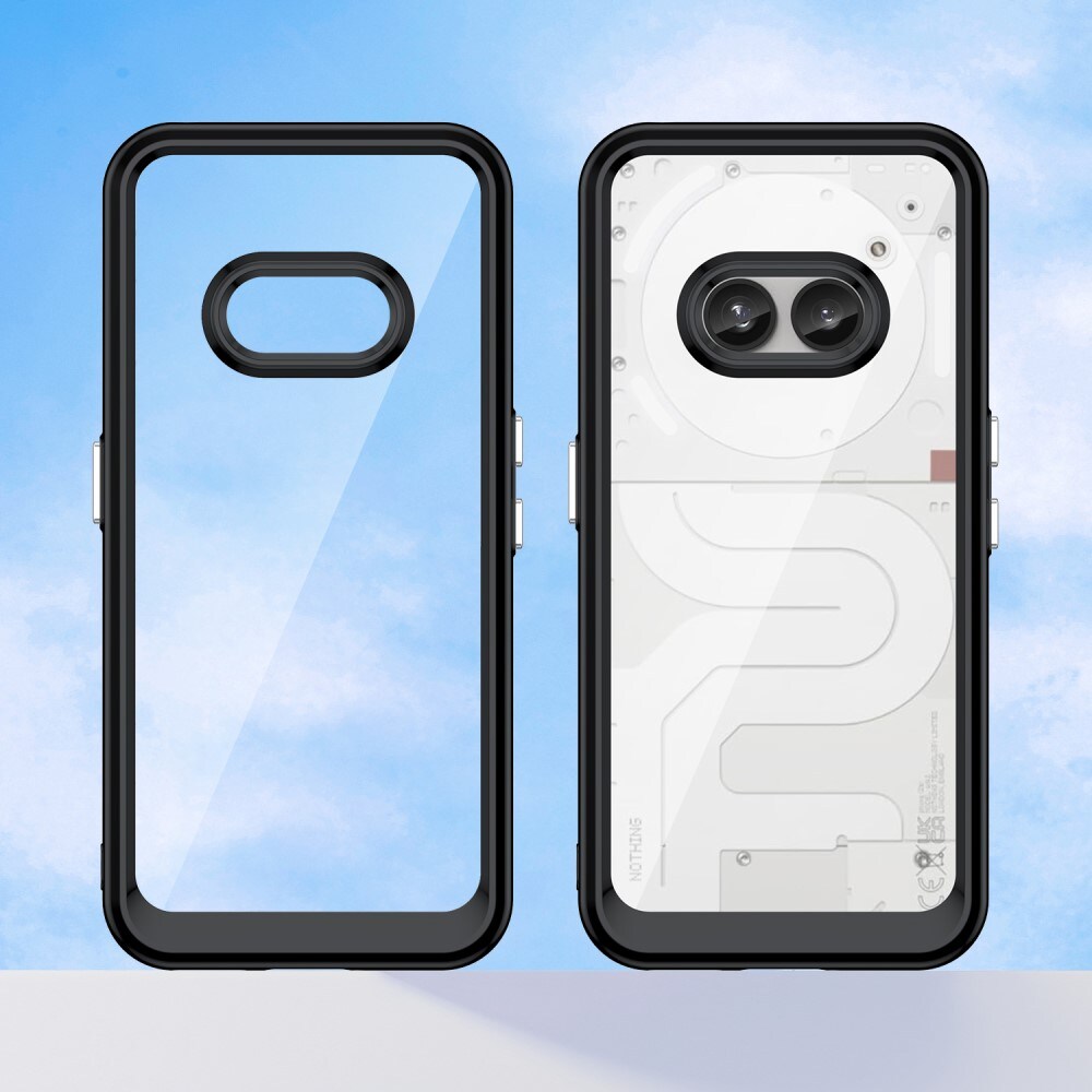 Nothing Phone 2a Crystal Hybrid-cover, Sort