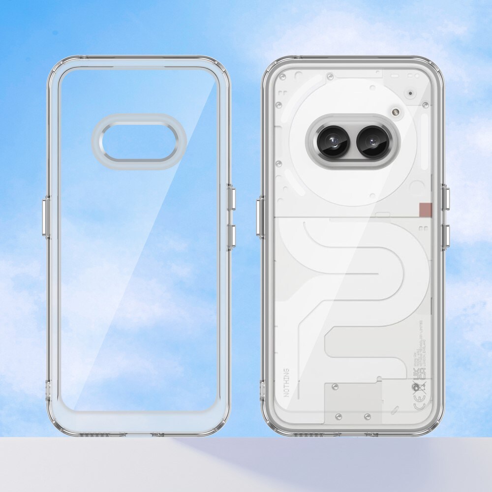Nothing Phone 2a Crystal Hybrid-cover, Gennemsigtig