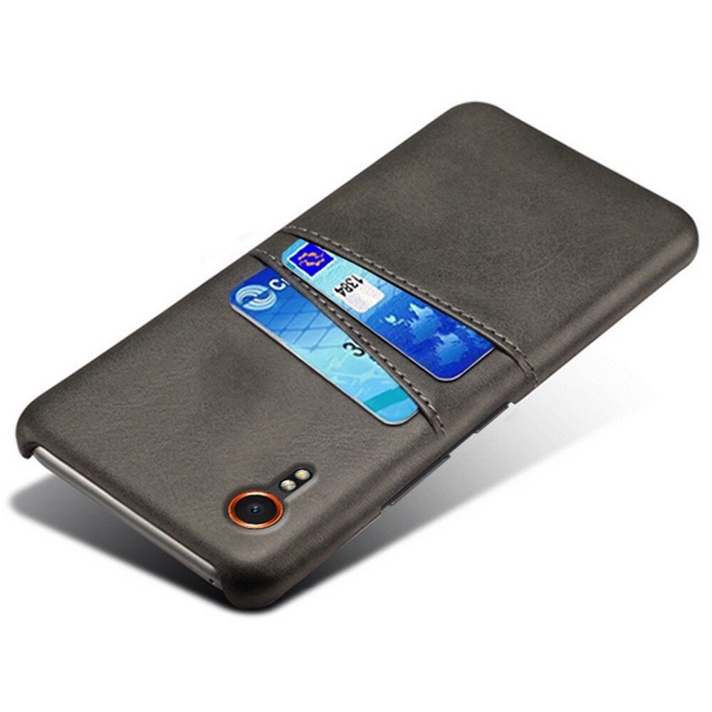 Samsung Galaxy Xcover 7 Smart cover med 2 kortholdere, Sort